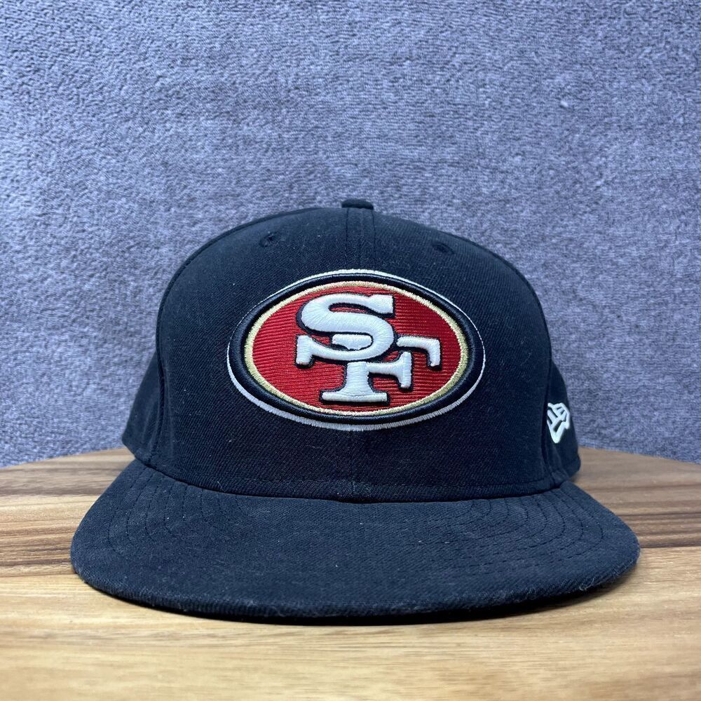 San Francisco 49ers SF NFL Authentic New Era 59FIFTY Fitted Cap - 5950 Hat 7 1/2